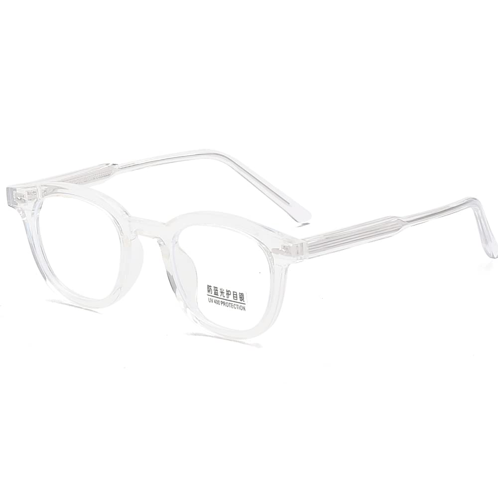 TR90 Square Glasses Frame for Women & Men - Stylish Oval Optical Frames for Work & Reading