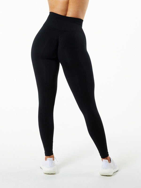 ZASUWA Women's High Waisted Scrunch Butt Lifting Leggings - Quick Dry, Seamless Workout Yoga Pants for Running, Gym & Lounge Wear