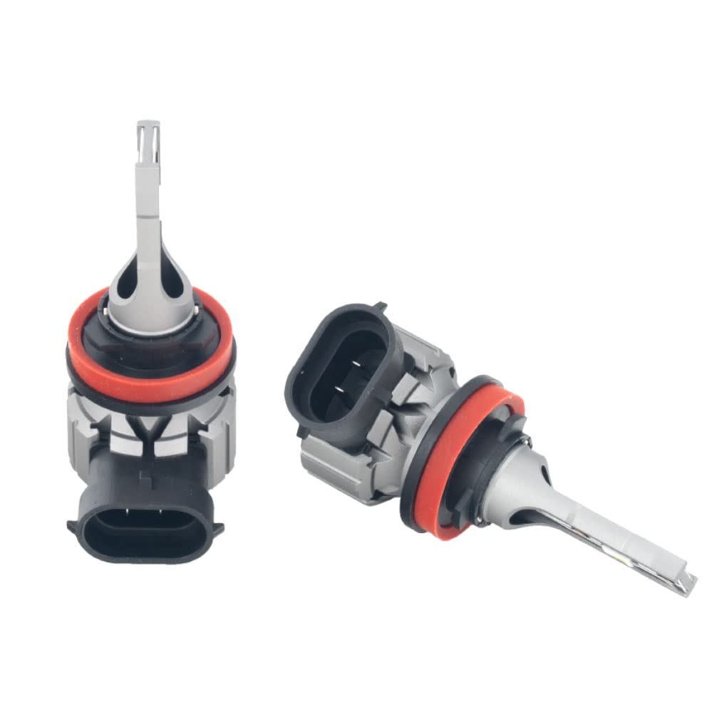 2007-2009 Toyota Camry Fog Lights Replacement - LED Driving Lamps with Chrome Trim Bezels & Switch (Left+Right Pair) - Perfect for Night Driving and Enhanced Visibility