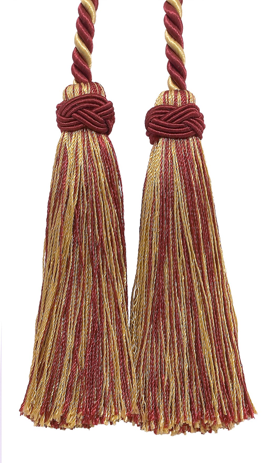 Imperial Collection Double Tassel Curtain Tieback Holdback - 4