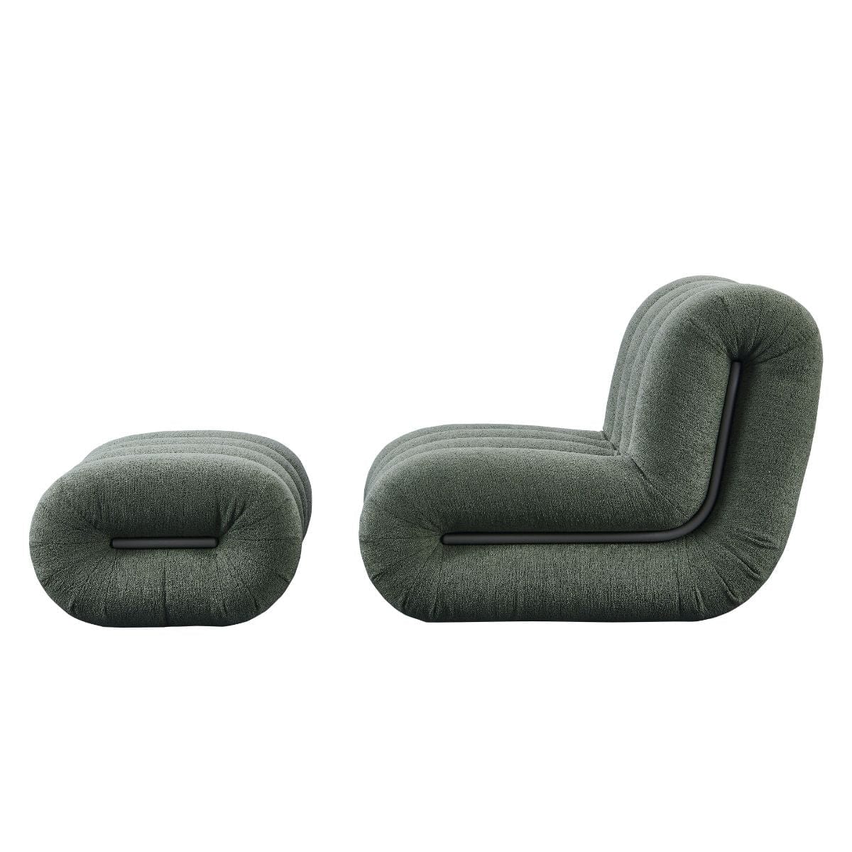 Carrara Lounge Chair - Modern Accent Chair for Living Room, Bedroom, or Office - Comfortable & Stylish Seating for Relaxing & Reading