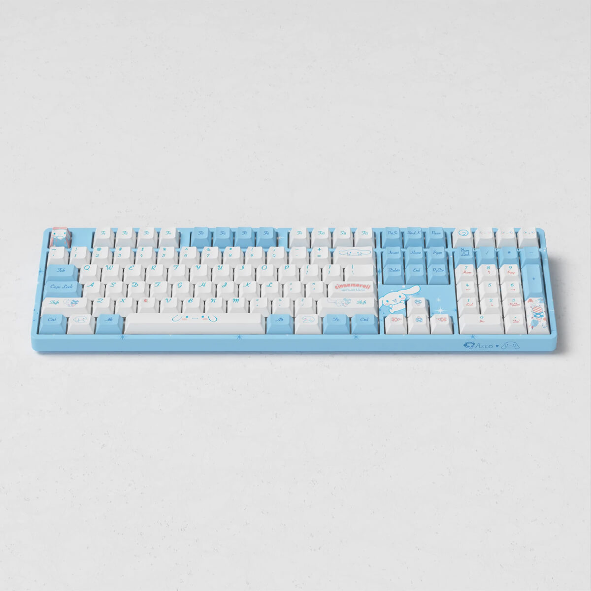 Akko 5108B Cinnamoroll RGB Hot Swappable Wireless Mechanical Keyboard with CS Jelly White Switches - Gaming, Office & Typing for PC/Mac