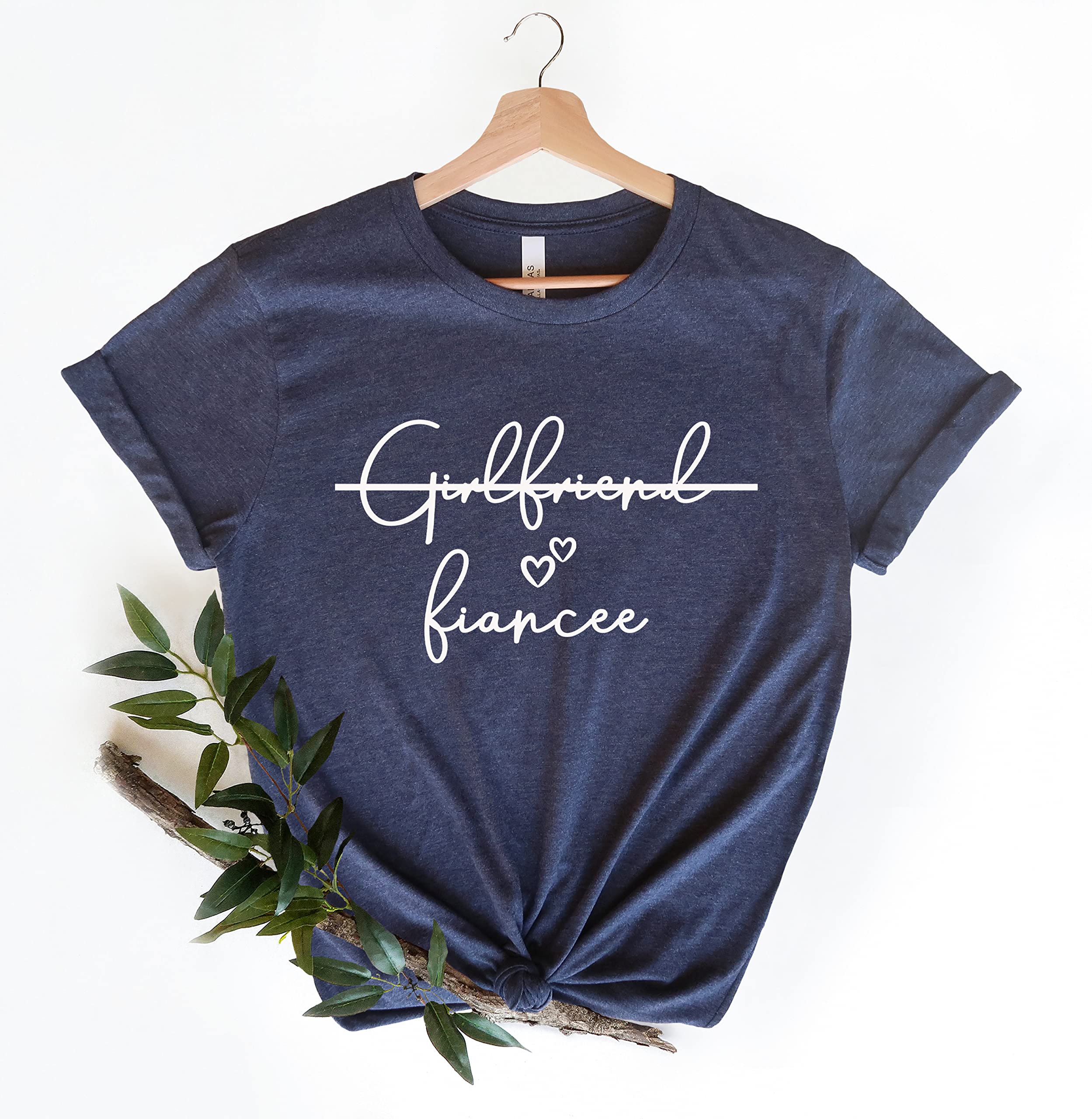 Engagement Announcement Shirt for Girlfriend & Fiancée - Future Mrs Tee - Perfect Engagement Gift for Couples - Ideal for Proposals, Bridal Showers & Wedding Announcements