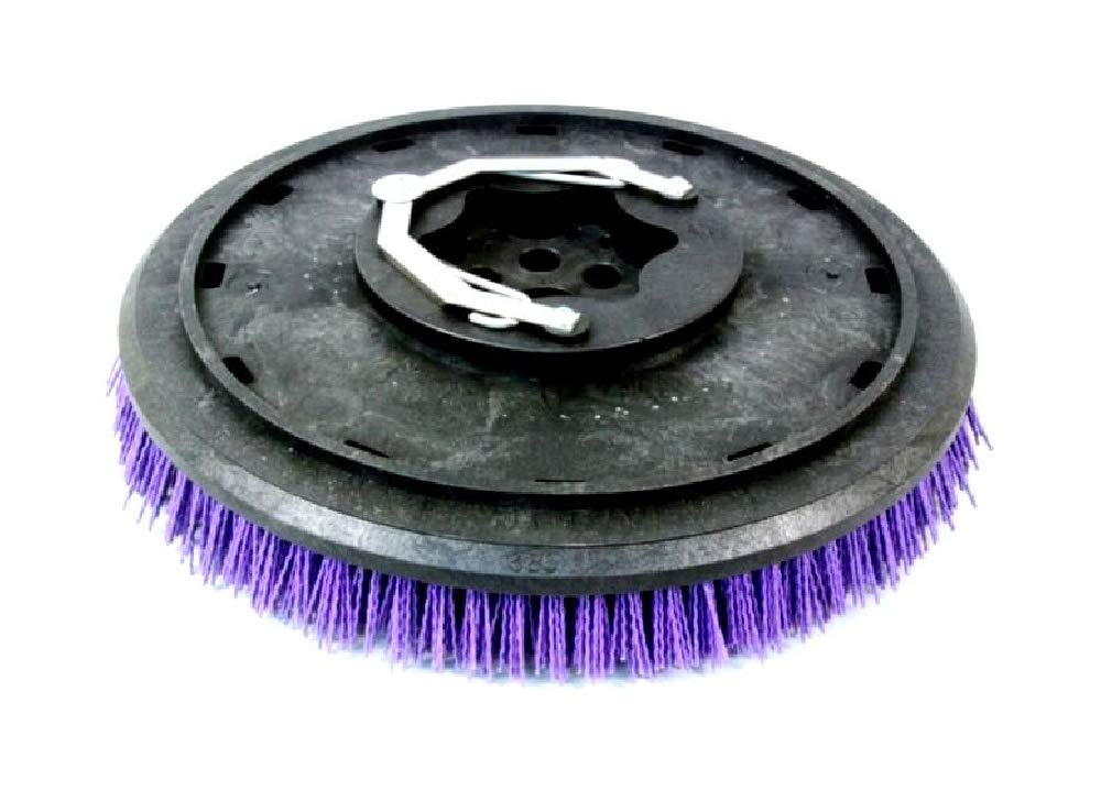 Tennant 14 Inch Super Abrasive Brush - Part 1220217 - Replacement Floor Scrubber Brush for Commercial Cleaning Machines - Perfect for Hard Floors, Concrete & Tile Surfaces