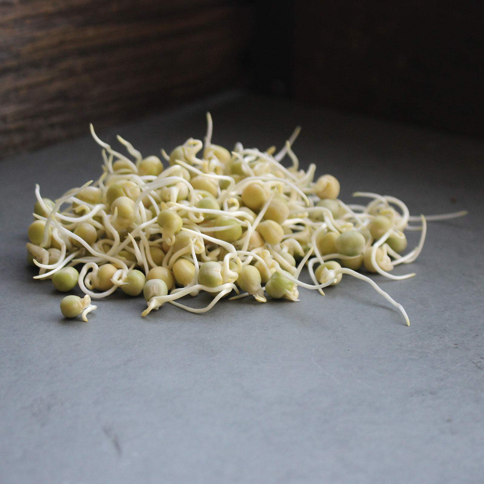Organic Green Pea Sprouting Seeds - 35 Lb Bulk (Handy Pantry Brand) - for Home Gardening, Microgreens, Cooking, Soup & Emergency Food Storage - Perfect for Hydroponics, Vegan Diets & Healthy Meal Prep
