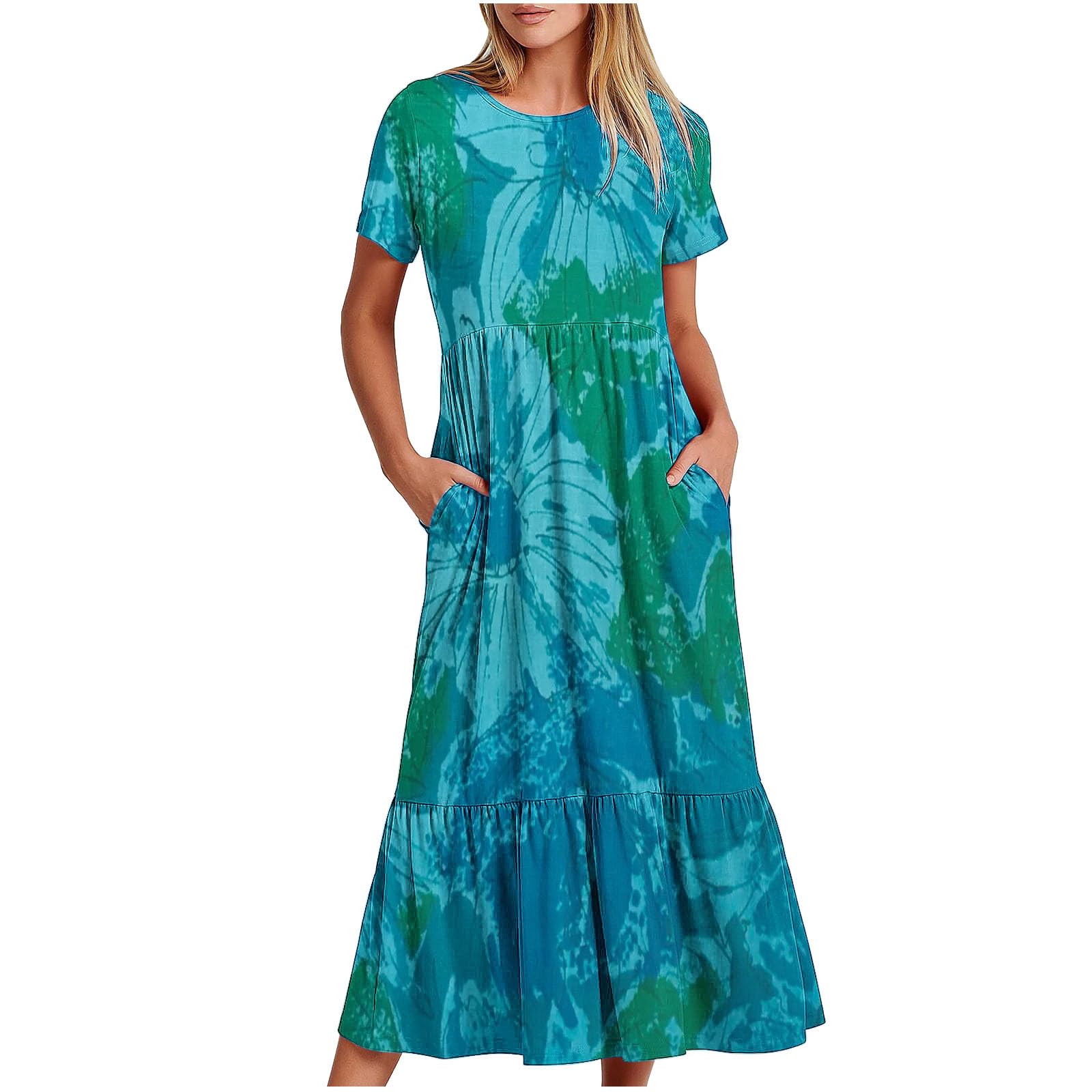 Oelaio Women's High Low Dresses - Elegant Mother of The Groom & Junior Bridesmaid Dresses for Weddings, Parties & Special Occasions