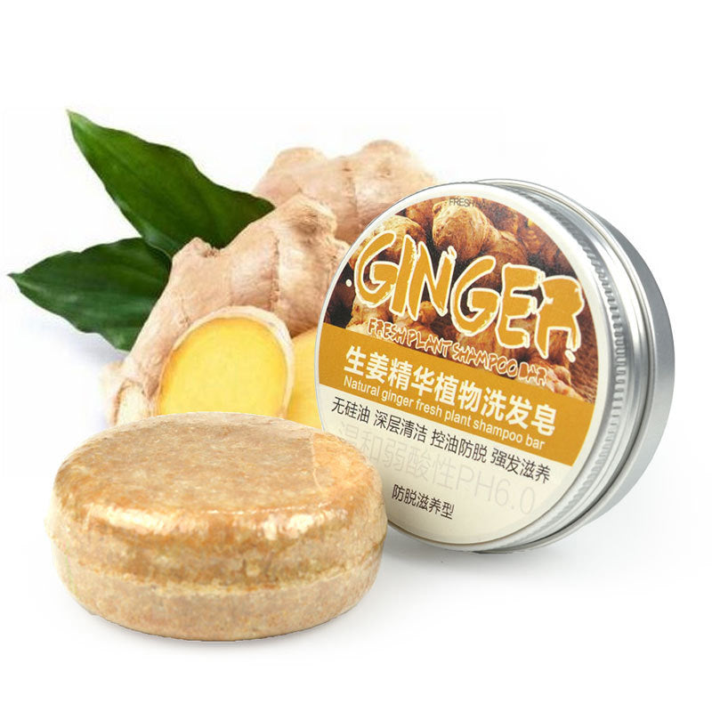 Ginger Skin Care Shampoo & Conditioner Set with Essential Oil Soap - Nourishing Hair & Scalp Treatment for Dry, Damaged Hair - Perfect for Daily Hair Care & Spa Relaxation at Home