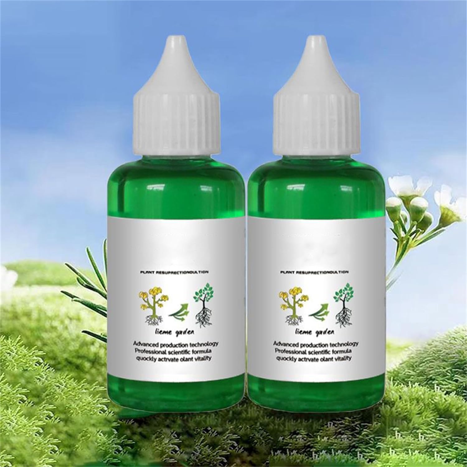 Organic Plant Growth Enhancer & Root Stimulator - Liquid Fertilizer for Seedlings, Cuttings & Flowers | Fast-Acting Plant Hormone Solution for Healthier Roots & Blooms (7 Pack) - Perfect for Indoor Gardening, Hydroponics & Greenhouse Plants