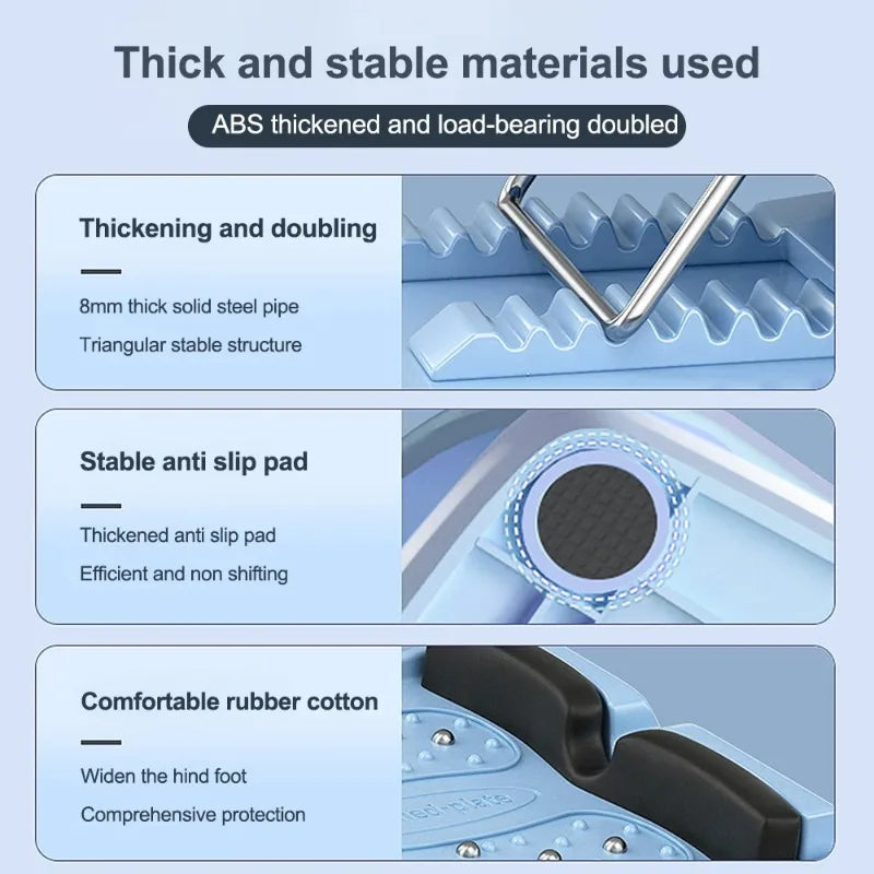 Premium Sports Calf Stretching Board - Adjustable Foot Stretcher for Runners, Dancers & Athletes - Portable Calf Massager for Pain Relief & Flexibility Training - Perfect for Home Gym, Yoga Studio & Physical Therapy