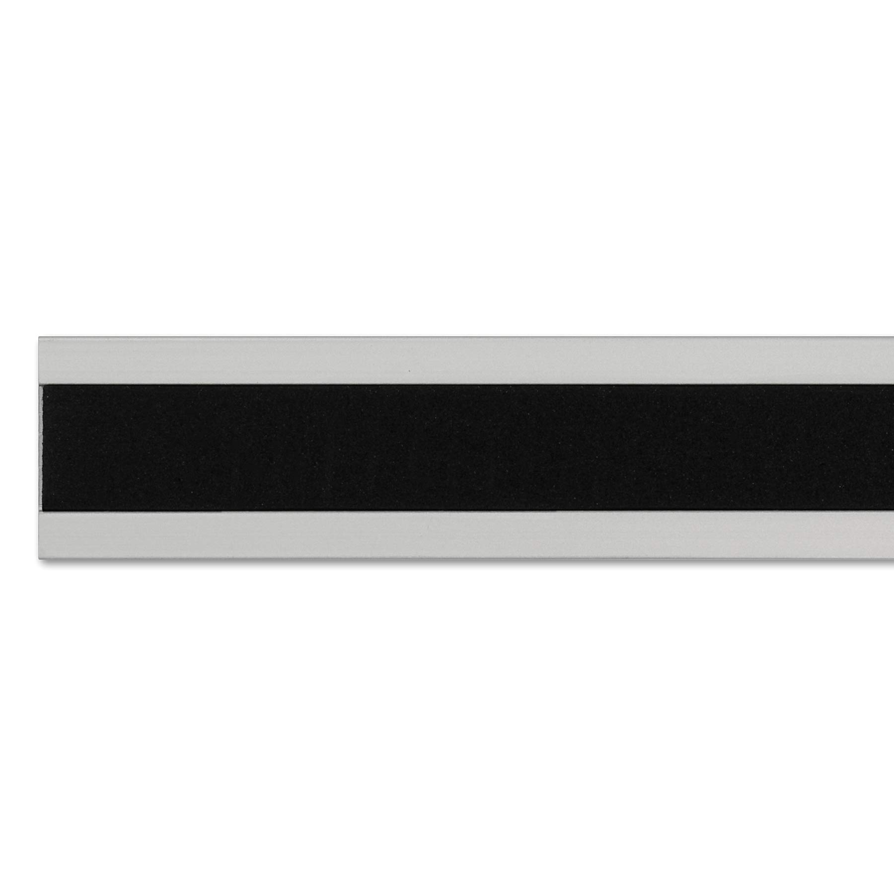 Alumicolor 24-Inch Aluminum Non-Slip Desk Ruler - Blue | Durable Metal Straight Edge for Office, School & Crafting | Perfect for Architects, Engineers & Artists