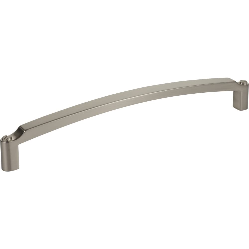 Top Knobs Haddonfield 12 Inch Appliance Pull Handle - Brushed Satin Nickel Finish - Perfect for Kitchen Cabinets, Drawers & Furniture Hardware