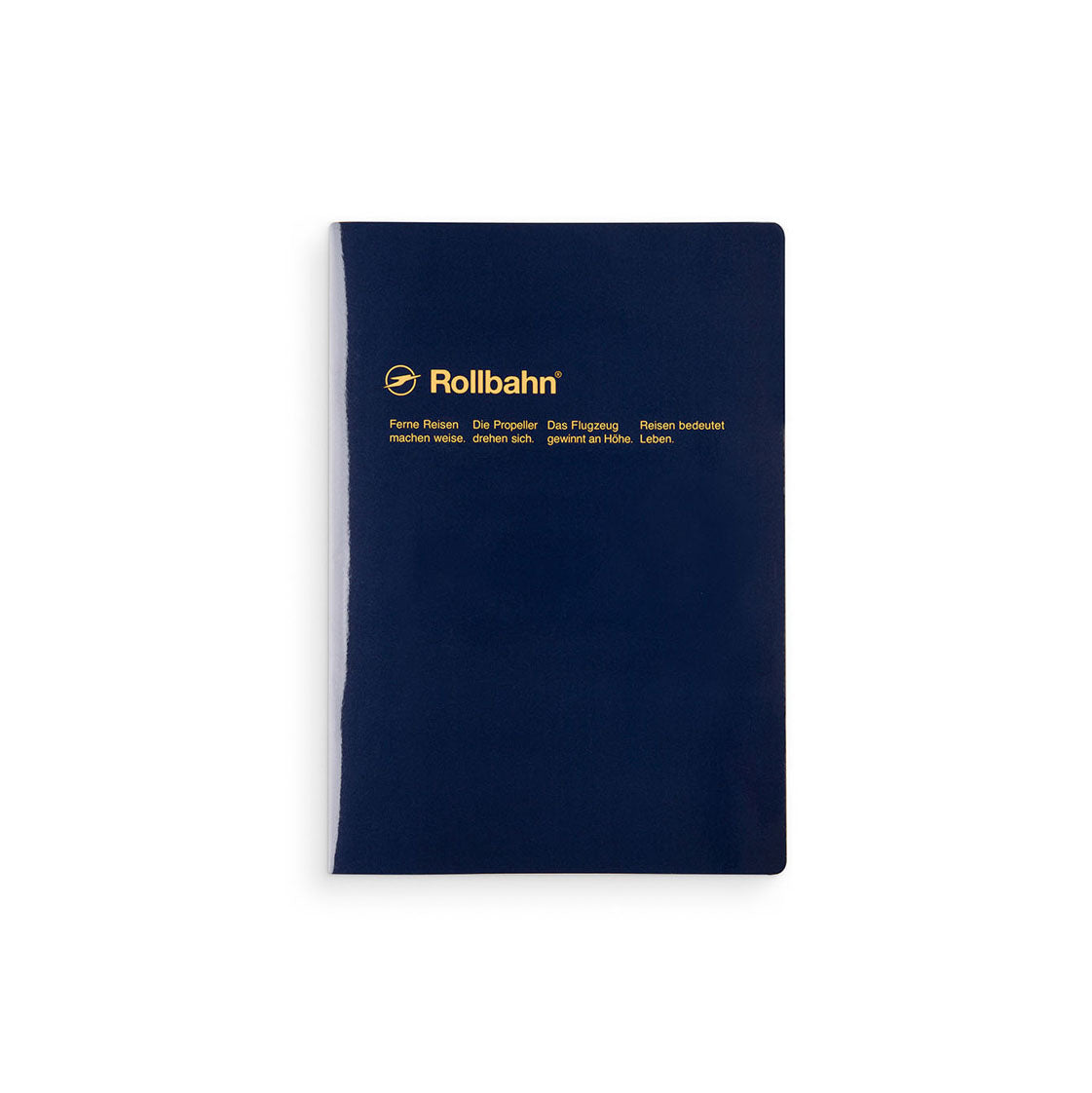 Rollbahn Slim A5 Notebook - Dotted Grid Planner with Elastic Closure, 160 Pages for Journaling, Note Taking & Daily Planning - Perfect for Students, Office & Travel Organization