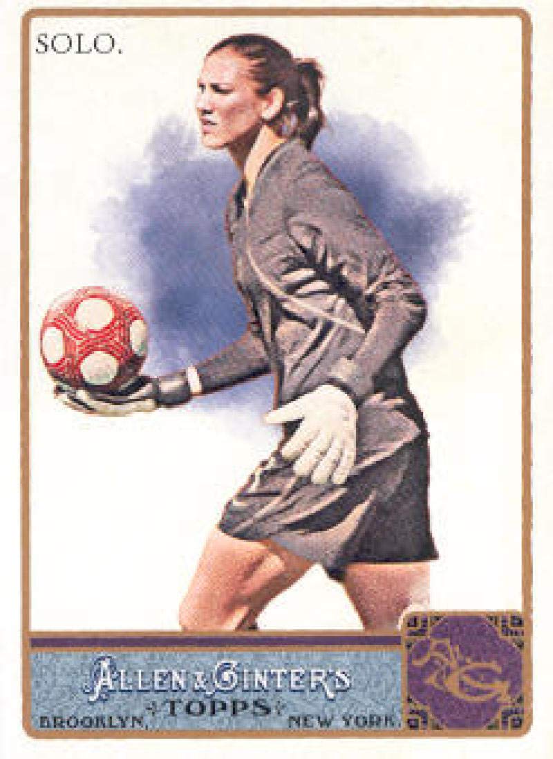 2011 Topps Allen and Ginter #12 Hope Solo MLB Baseball Card Near Mint to Mint Condition - Perfect for Sports Memorabilia Collectors and Baseball Fans Display