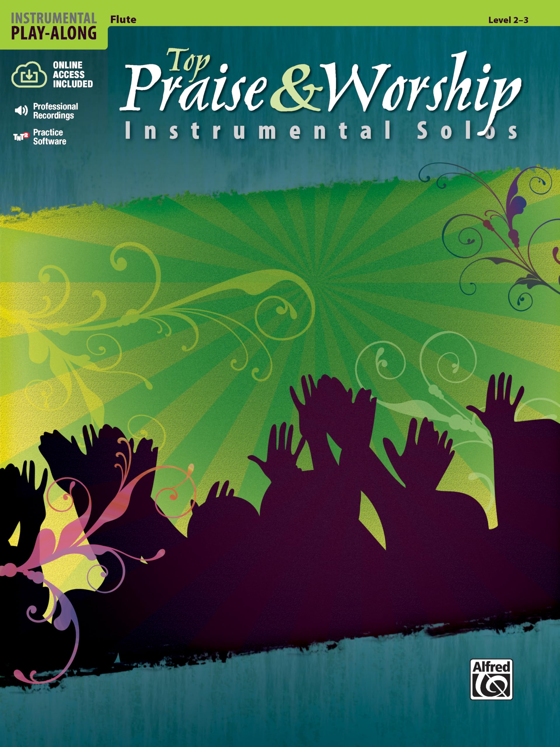 Top Praise & Worship Instrumental Solos for Flute - Book with Online Audio & Software | Christian Music Sheet for Church Services & Personal Devotion | Top Hits Instrumental Solos Series