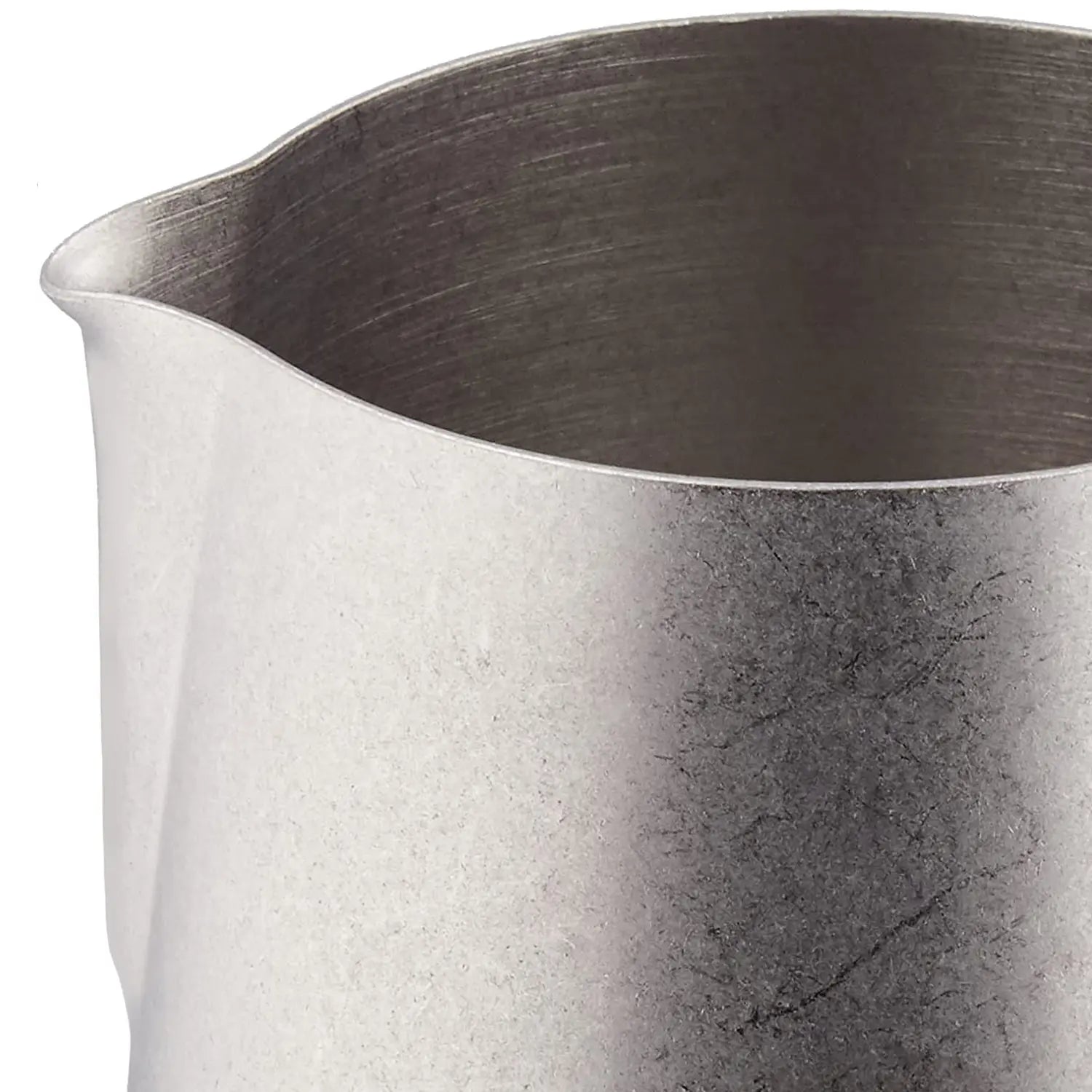 Aoyoshi Vintage Stainless Steel Milk Jug - 12oz Insulated Creamer Pitcher for Coffee, Tea & Hot Beverages | Perfect for Home, Cafe & Restaurant Use
