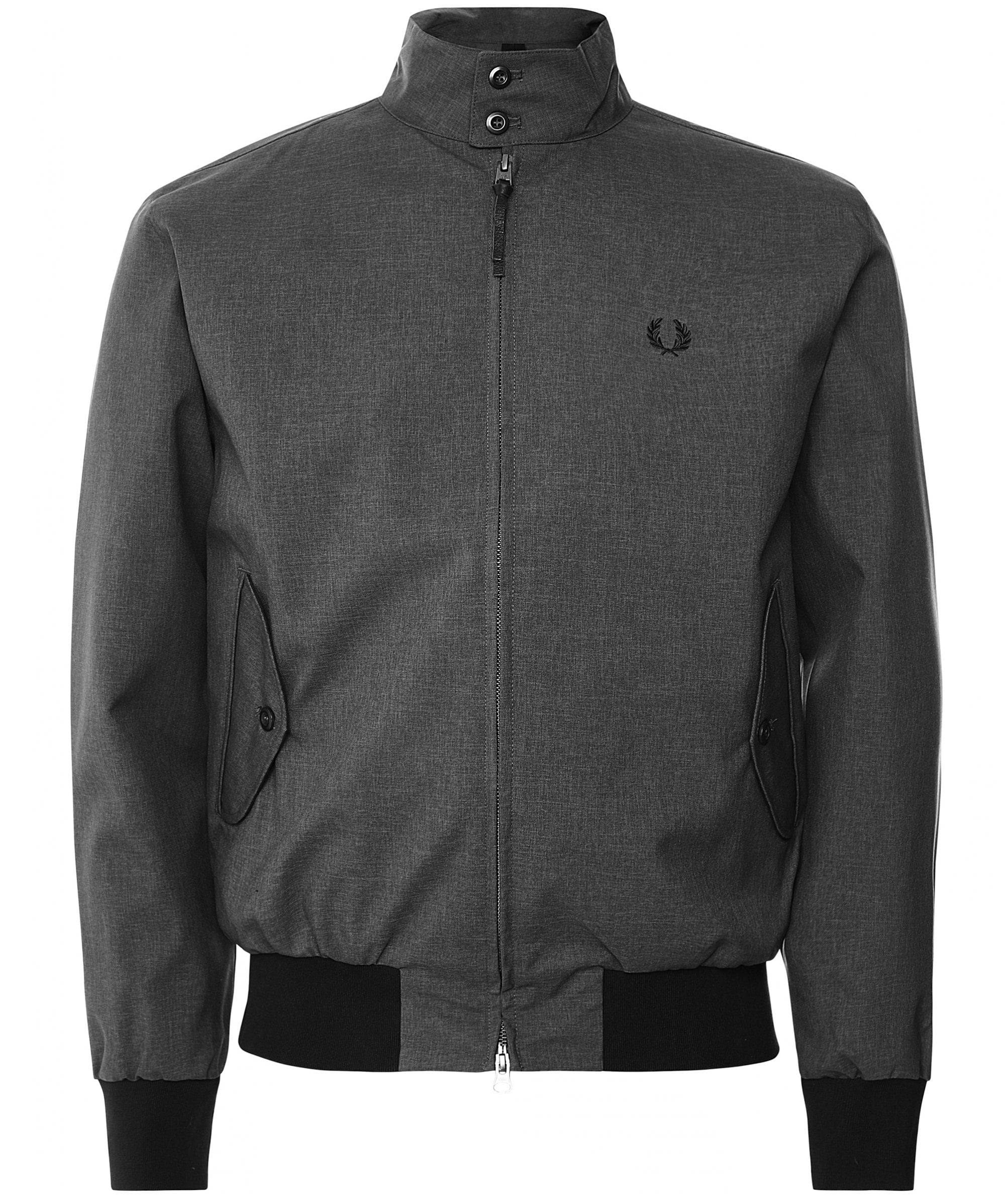 Marl Harrington Jacket for Men - Classic Cotton Blend Windbreaker with Quilted Lining | Perfect for Outdoor Activities, Casual Wear & Travel