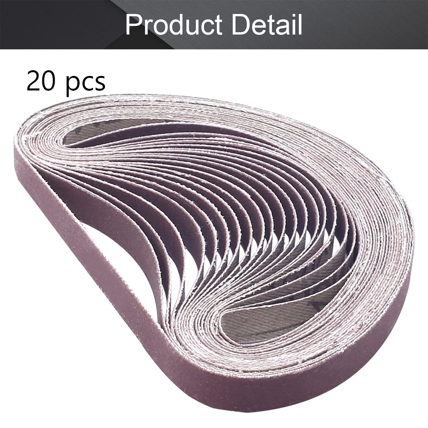 Utoolmart 1000 Grit Sanding Belt - 0.4
