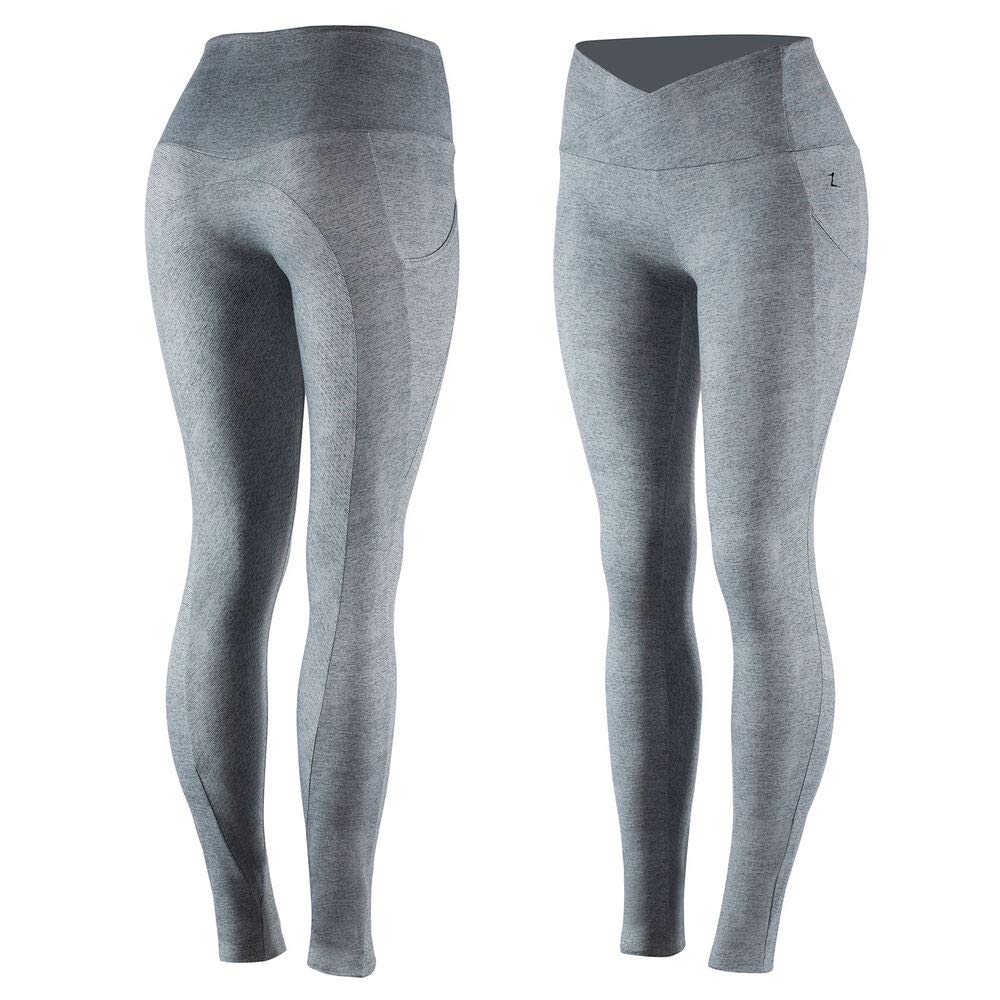 HORZE Women's Leigh Full Seat Equestrian Riding Tights with Phone Pocket - Breathable & Stretchy for Horseback Riding & Training