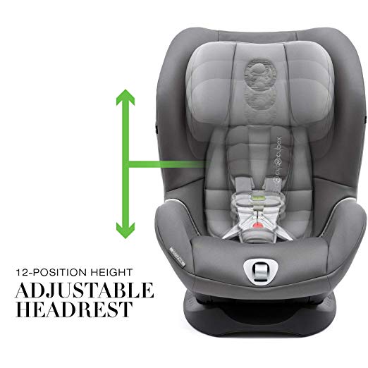 Cybex Sirona M SensorSafe Convertible Car Seat - Safe & Comfortable Infant to Toddler Car Seat with Side Impact Protection - Perfect for Family Travel & Daily Commutes
