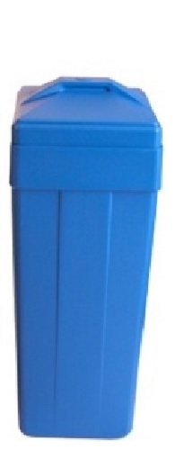 **11x11x38 Inches Water Softener Salt Tank with Safety Float - Heavy Duty Brine Tank for Home Water Filtration System - Perfect for Residential & Commercial Water Softening**