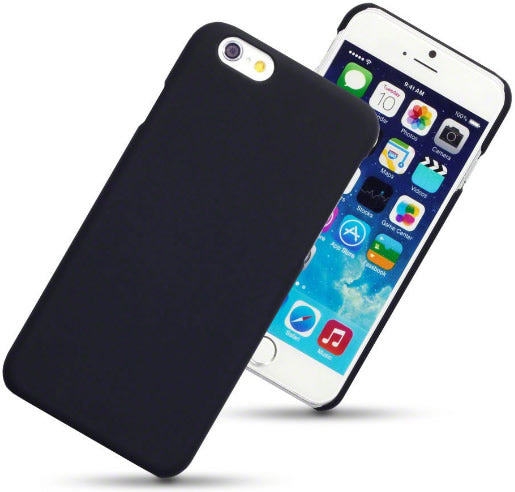 Apple iPhone 6 / 6S Hard Shell Protective Case - Shockproof & Scratch Resistant Cover in Black - Perfect for Everyday Use, Travel & Outdoor Activities