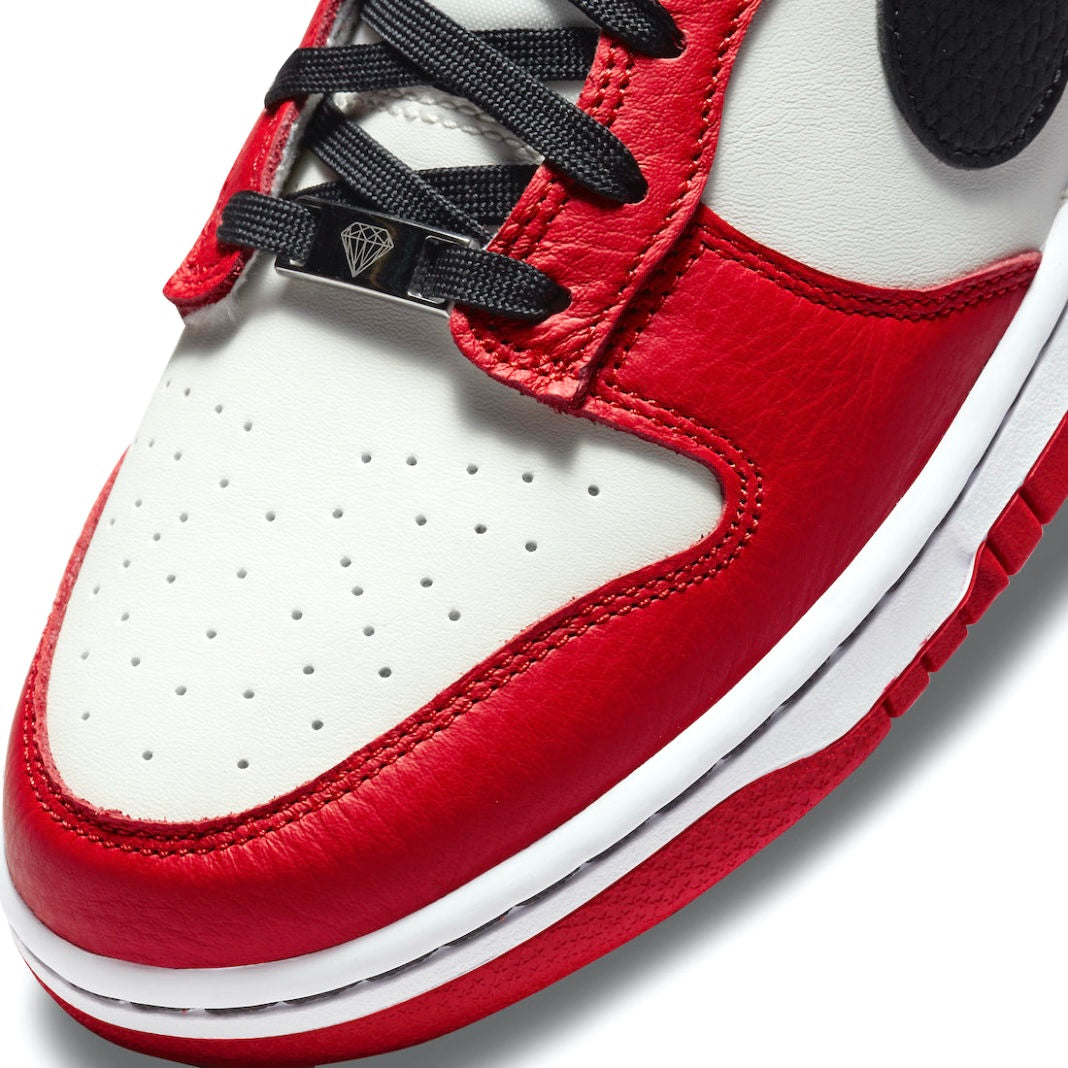 Nike Dunk Low EMB NBA 75th Anniversary Chicago Bulls Basketball Shoes - Retro Sneakers for Men & Women - Perfect for Streetwear, Casual Outfits and Sneaker Collectors