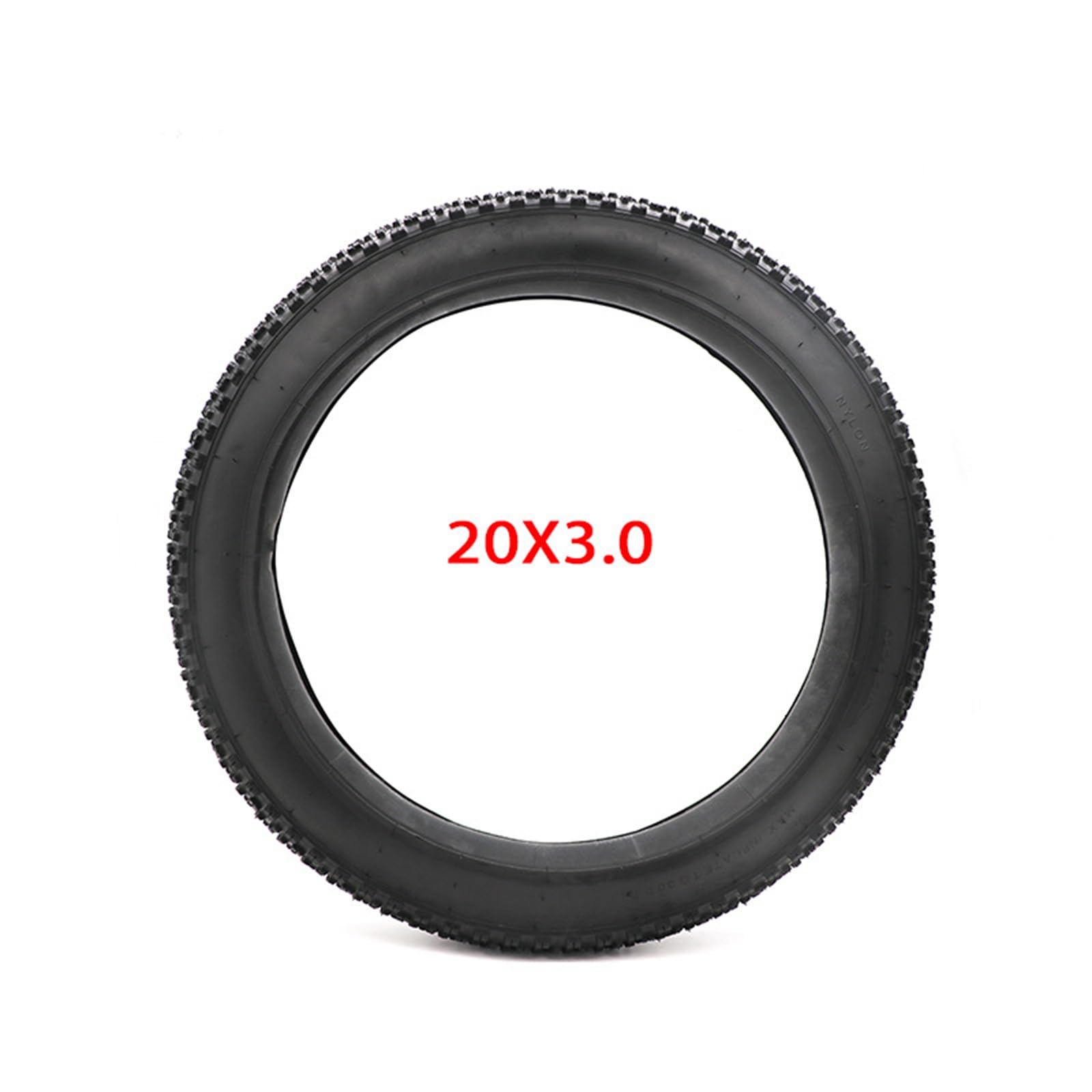 Gaderth 20 x 3.0 Fat Bike Tires - Puncture Proof, Non-Slip Wide Mountain & Snow Bicycle Tires for Beach, Trail Riding & Electric Bikes - Replacement Set for Fat Tire Bicycles (Perfect for Off-Road Adventures, Winter Cycling & Commuting)