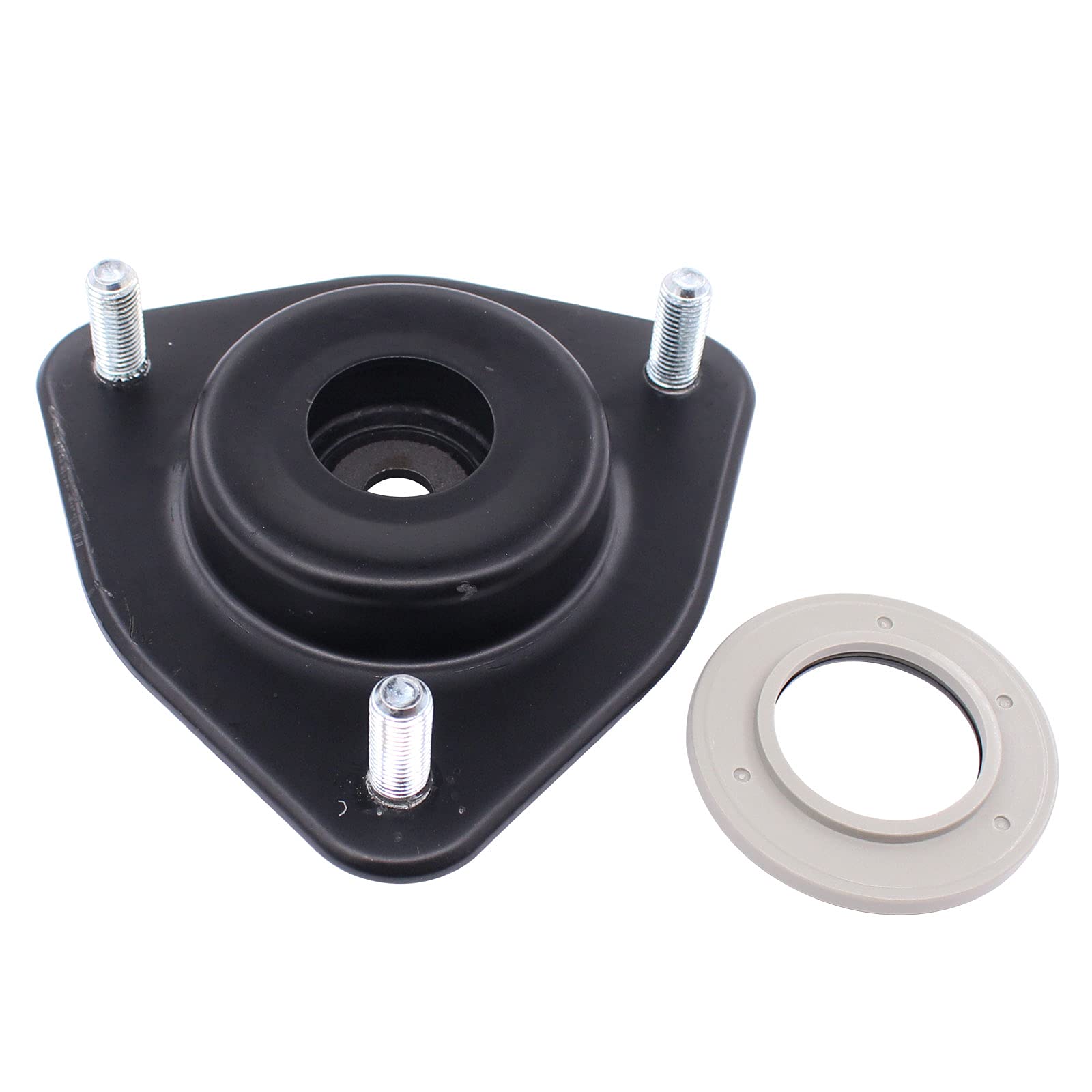 NewYall Front Upper Left & Right Suspension Shock Strut Mount Compatible with 2007-2012 Dodge Caliber & 2007-2016 Jeep Compass/Patriot - Replacement for Worn Suspension Parts, Improves Ride Comfort & Handling