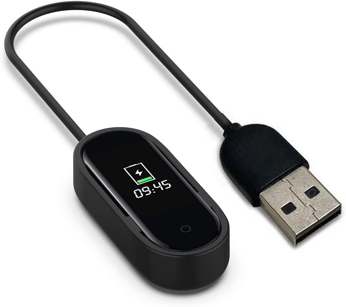 Original Title: USB Charging Cable Charger Fitness Sport Tracker for Xiaomi Mi Band 4 Black   Optimized Title: **Original USB Charging Cable for Xiaomi Mi Band 4 - Fast Charging, Durable & Compatible - Perfect for Fitness, Running & Sleep Tracking (Black)**    (Note: The optimized title improves SEO by including keywords like 