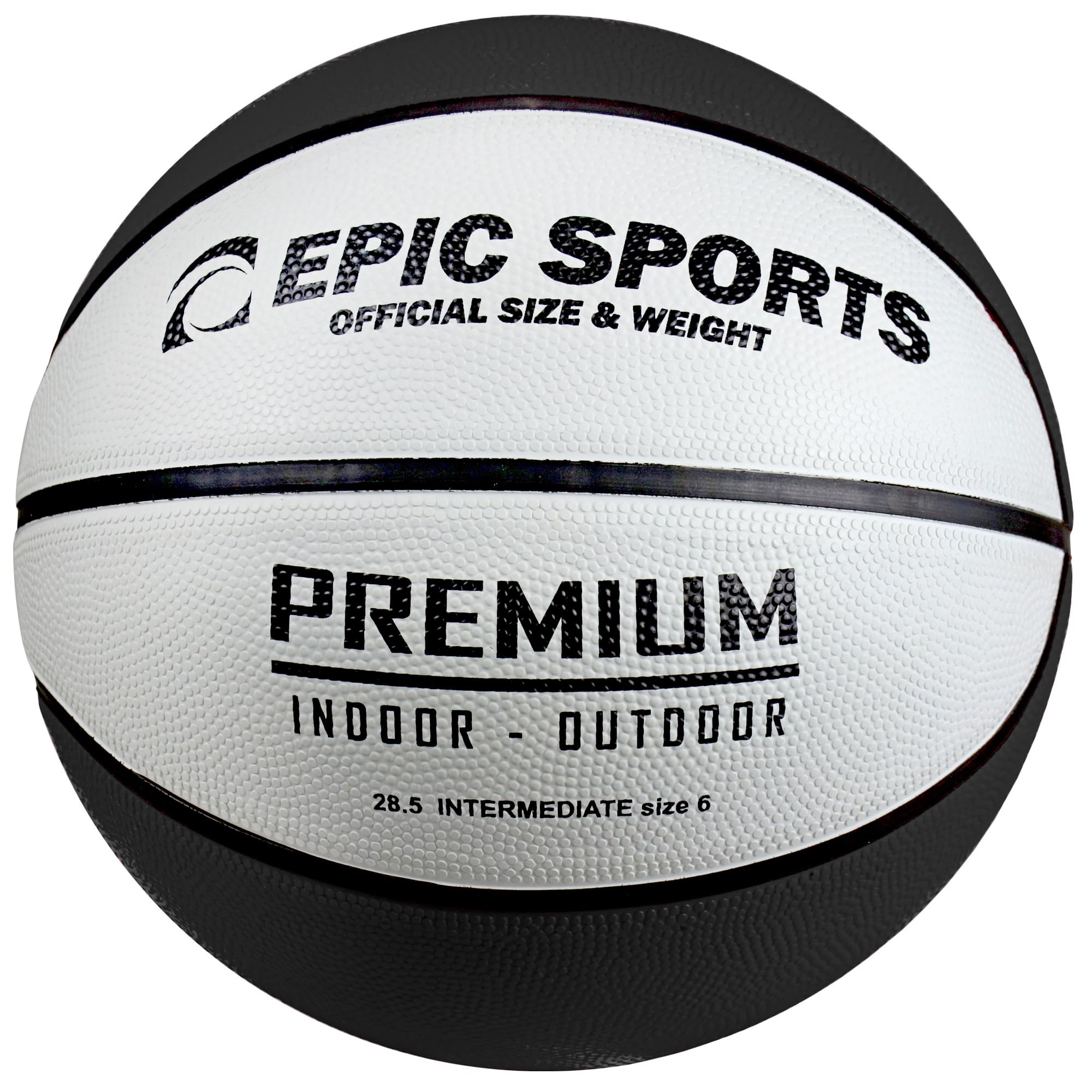 Premium Multi-Color Rubber Basketball - Outdoor & Indoor Sports