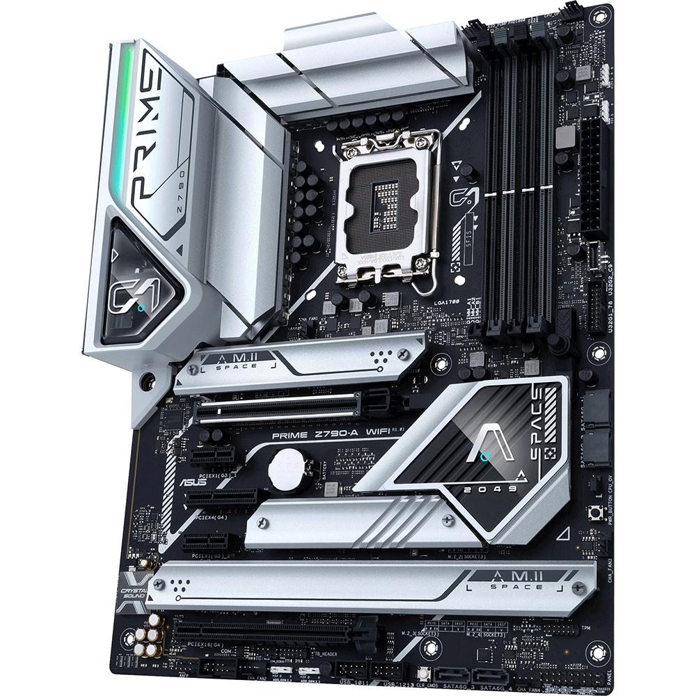 ASUS PRIME Z790-A WiFi 6 LGA 1700 ATX Motherboard - Intel 12th/13th Gen, DDR5, PCIe 5.0, Thunderbolt 4 - Perfect for Gaming PC Builds & High-Performance Workstations