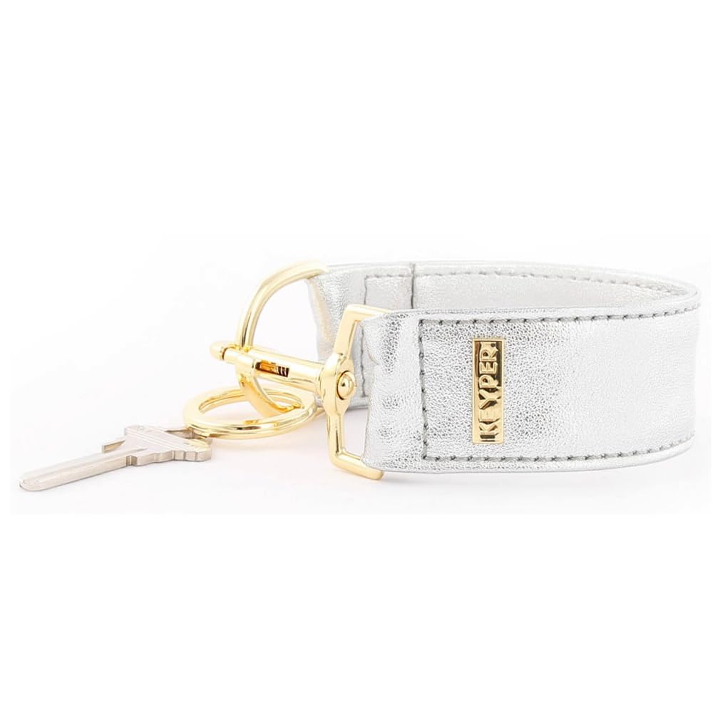 KEYPER® Key Ring Wristlet - Adjustable Keychain Bracelet with Secure Hook for Car Keys, House Keys & Office Keys | Hands-Free Convenience for Driving, Shopping, Gym & Outdoor Activities