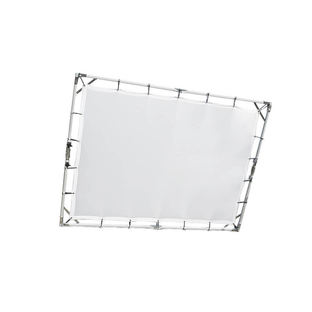 8'x8' (240x240cm) Butterfly Overhead Diffuser with Durable Aluminum Frame - Perfect for Photography Studios, Video Production & Lighting Control