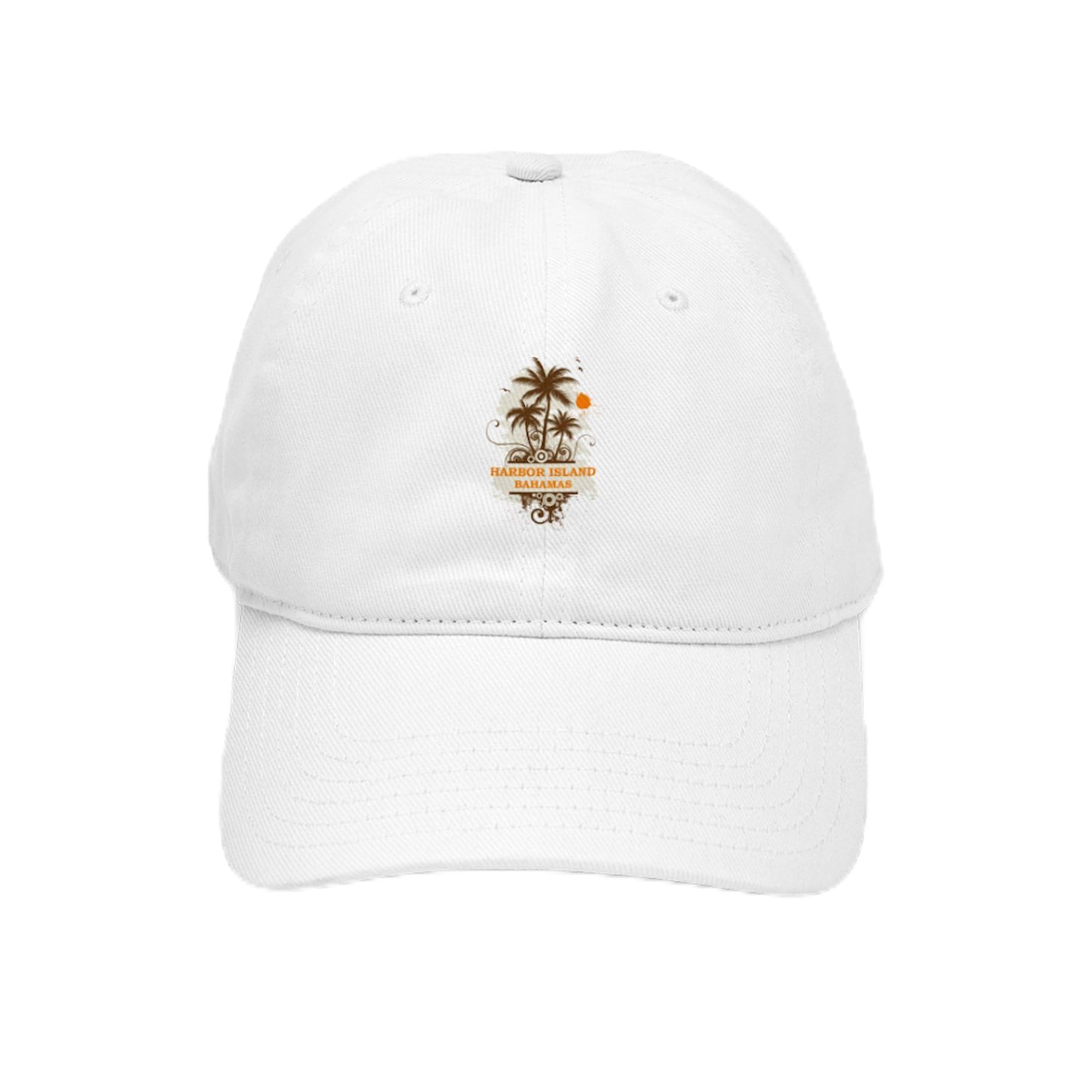 Harbor Island Bahamas Adjustable Baseball Cap - Stylish & Comfortable Hat for Beach Vacations, Travel & Outdoor Adventures