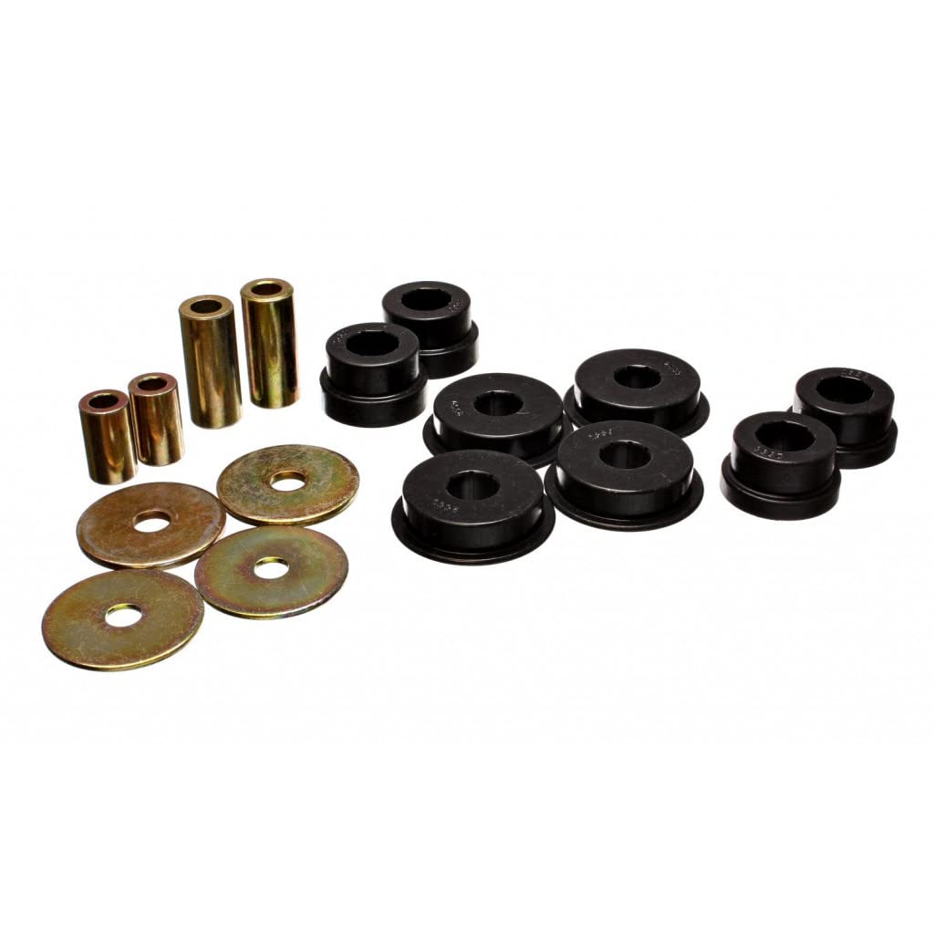 Energy Suspension Performance Bushing Set for 2003-2005 Mitsubishi Lancer - Red Polyurethane Mustache Bar Bushings (5.1108G) | Improves Handling & Reduces Vibration for Street & Track Racing