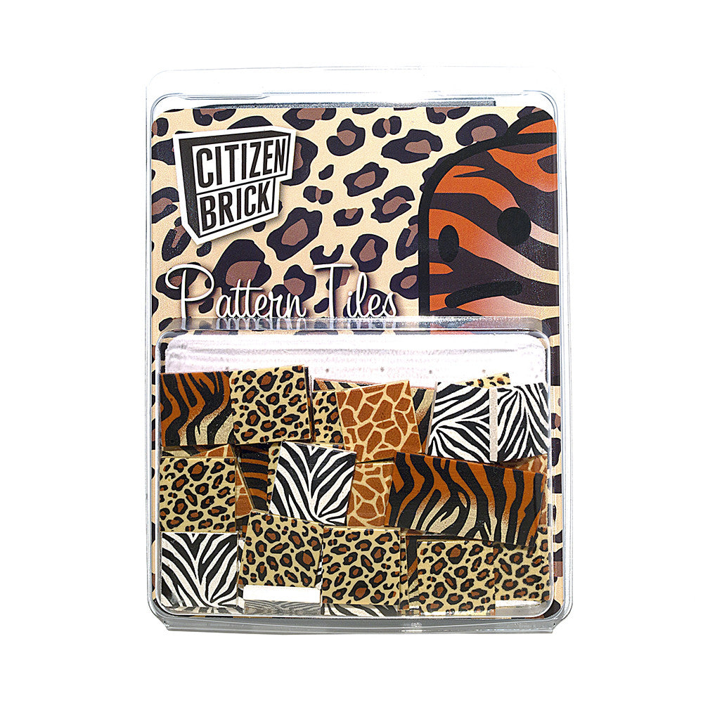 Animal Pattern Tile Pack - Decorative Floor & Wall Tiles for Home, Kitchen, Bathroom - Perfect for Pet Lovers & Wildlife Themed Decor