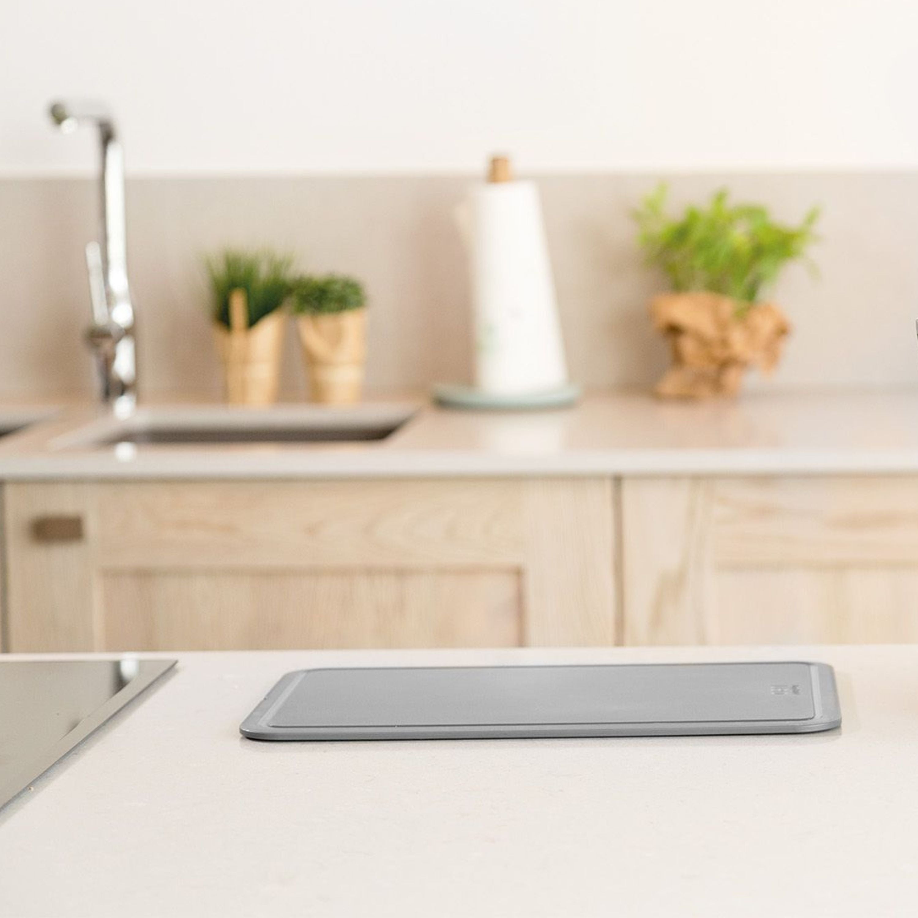 BergHOFF Leo Legacy 3-Piece Polypropylene Cutting Board Set (12.5 Inch, Gray) – Durable Kitchen Cutting Boards for Meat, Vegetables & Fruits – Perfect for Home Chefs & Food Prep