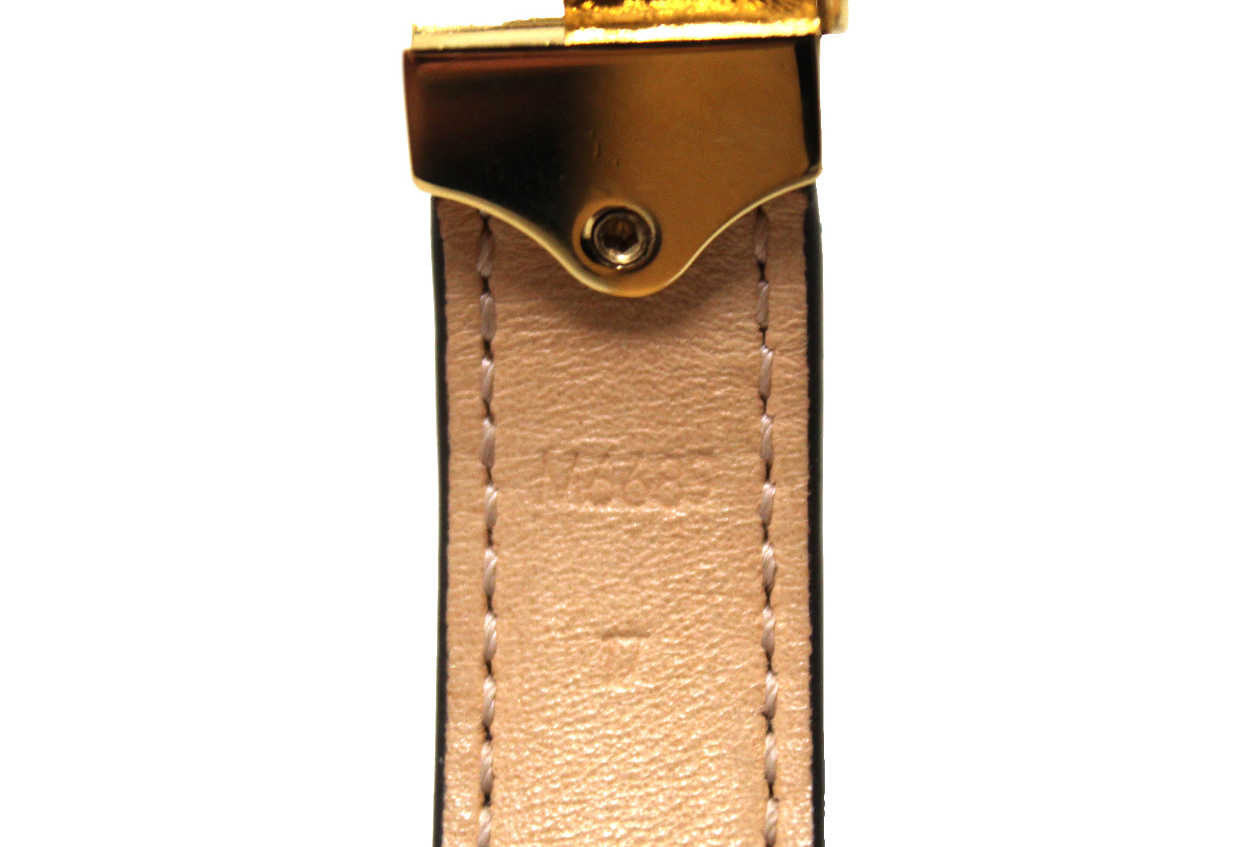 Authentic Louis Vuitton Nano Monogram Bracelet - Size 17 for Women | Luxury Fashion Jewelry Gift for Her | Perfect for Parties, Date Nights & Special Occasions