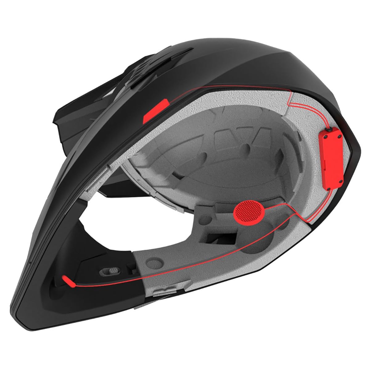 509 Cardo UCS Spirit Module Bluetooth Communication System for Motorcycle Helmets (Black, One Size) - Perfect for Group Rides & Hands-Free Calls