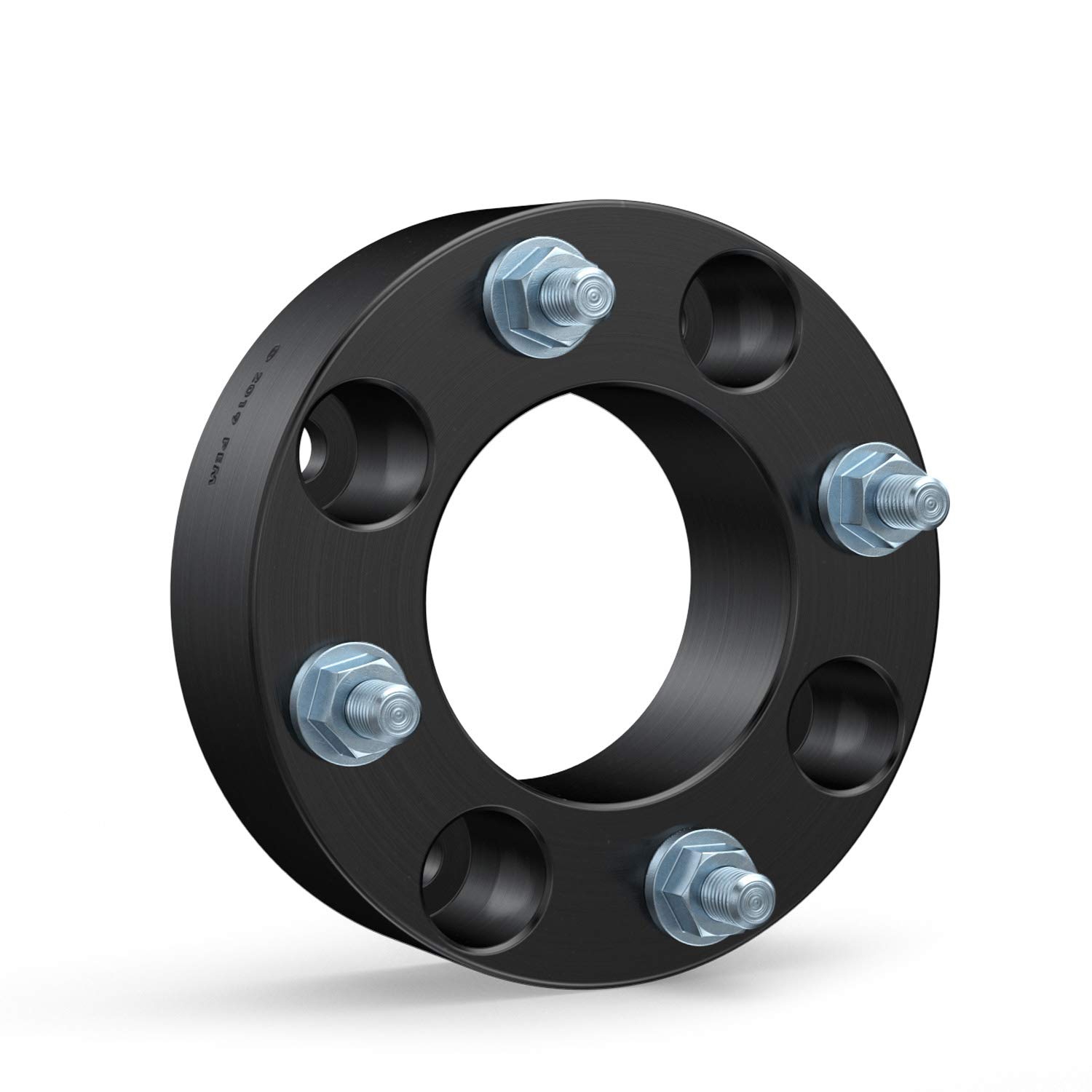 RockTrix 1.5 Inch ATV Wheel Spacers - Compatible with Honda, Yamaha, Suzuki, Bombardier UTVs (4x110 Bolt Pattern, 74mm Bore, 10x1.25 Studs Nuts) - Heavy Duty Black Wheel Spacer Kit (2pcs) - Perfect for Off-Roading, Trail Riding & ATV Performance Upgrades