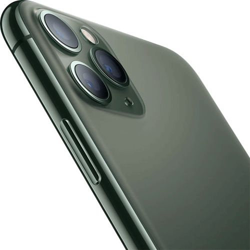Unlocked iPhone 11 Pro 256GB Midnight Green - Eco-Friendly Smartphone (No Face ID) | Perfect for Travel, Business & Everyday Use