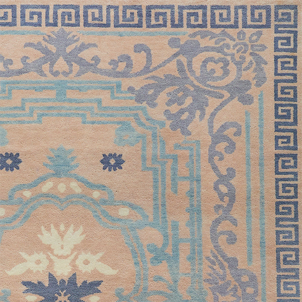 Blush Georgette Rug - Soft & Elegant Home Decor for Living Room, Bedroom, or Office