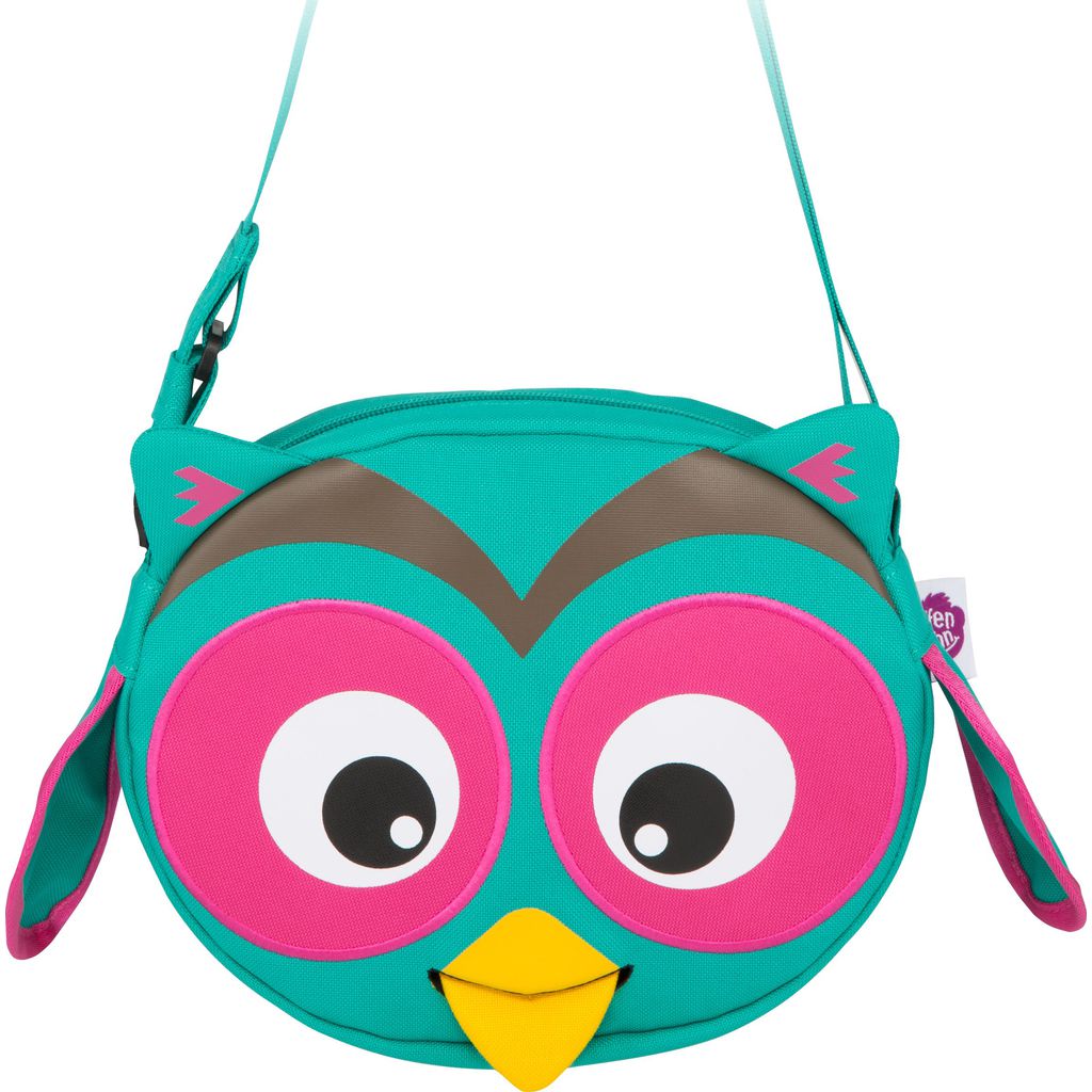 Affenzahn Mini Friend Sling Bag - Cute Owl Design (Lily Olivia) for Kids & Toddlers | Perfect for School, Travel & Outdoor Adventures