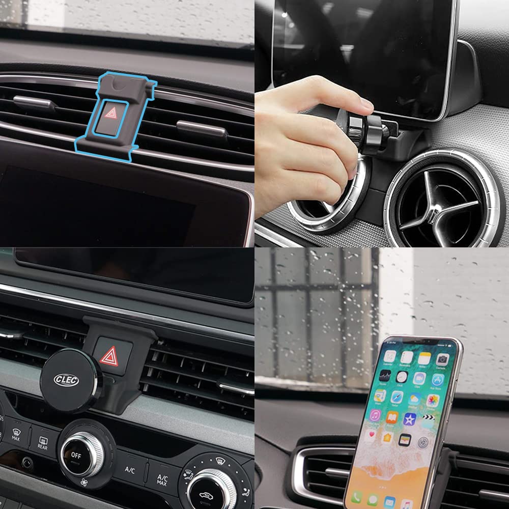 Premium Magnetic Car Phone Holder for Volvo XC60 (2018-2023) - Universal Air Vent Mount Compatible with All Smartphones - Perfect for GPS Navigation & Hands-Free Driving