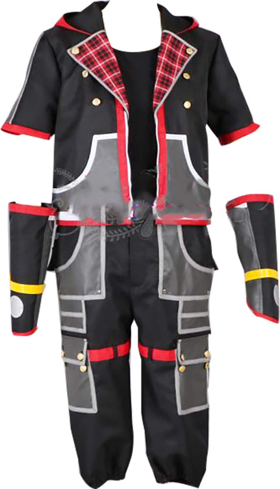 BangYan Anime Cosplay Costume for Kingdom Hearts 3 Sora - Official Replica Outfit with High-Quality Fabric | Perfect for Halloween, Cosplay Events, and Anime Conventions