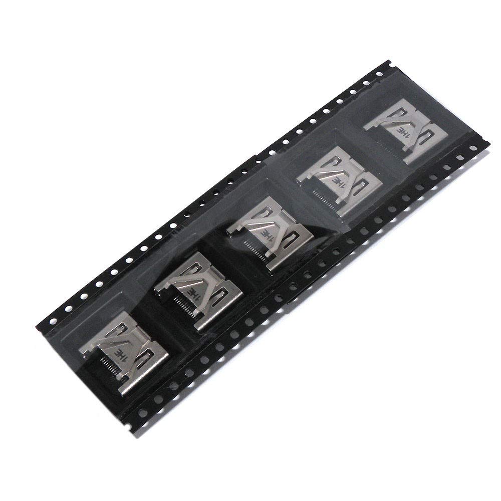 Original HDMI Port Socket Interface Connector Replacement for PlayStation 4 PS4 Slim & Pro Models (CUH-2015A/2016A/2015B/2115B/7015B/7115B) - Repair Part for Gaming Console HDMI Port Issues