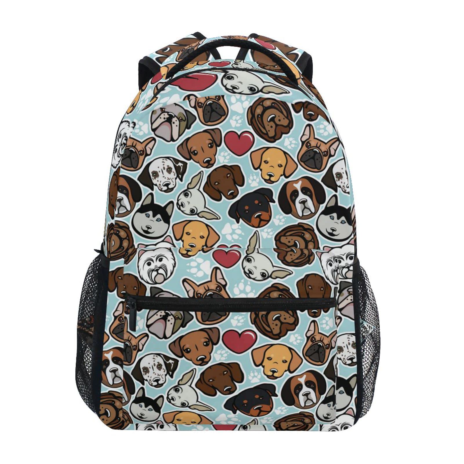 Cute Dog Backpack for Kids - School, Travel & Laptop Bag for Daily Use