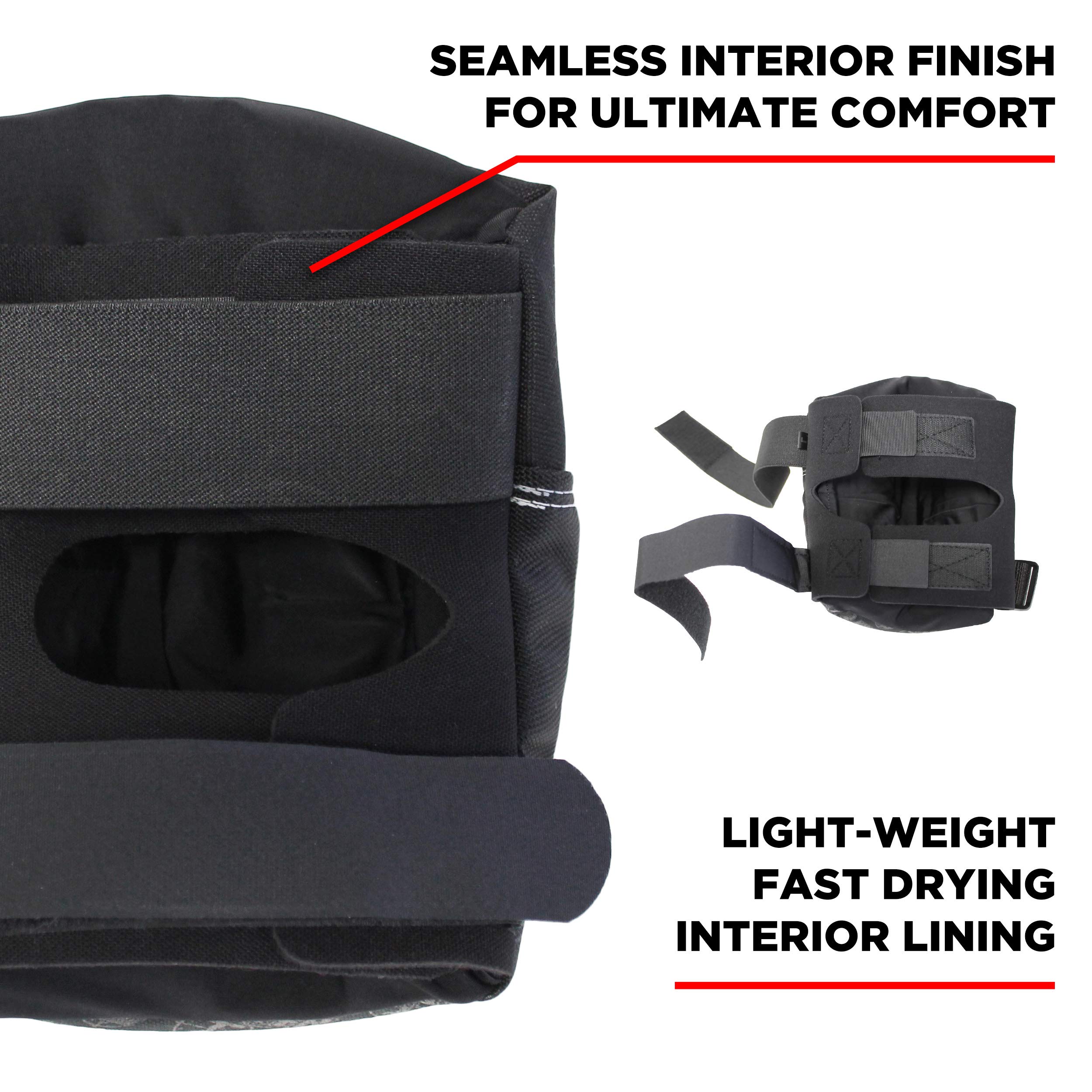 187 Killer Pads Pro Knee Small Black - Premium Knee Protection for Skateboarding, BMX & Extreme Sports
