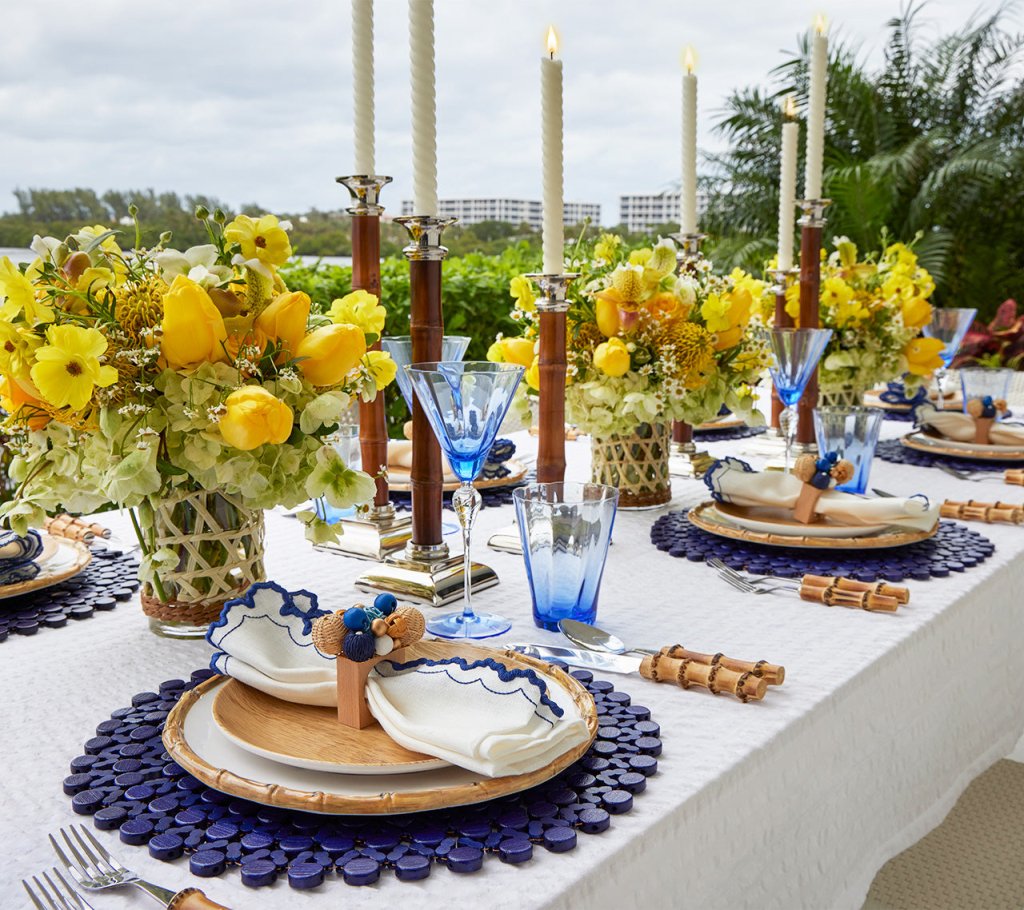 Eco-Friendly Round Bamboo Placemats Set of 6 - Natural & Durable Table Mats for Dining, Kitchen, or Party Decor - Perfect for Home, Restaurant, and Outdoor Use