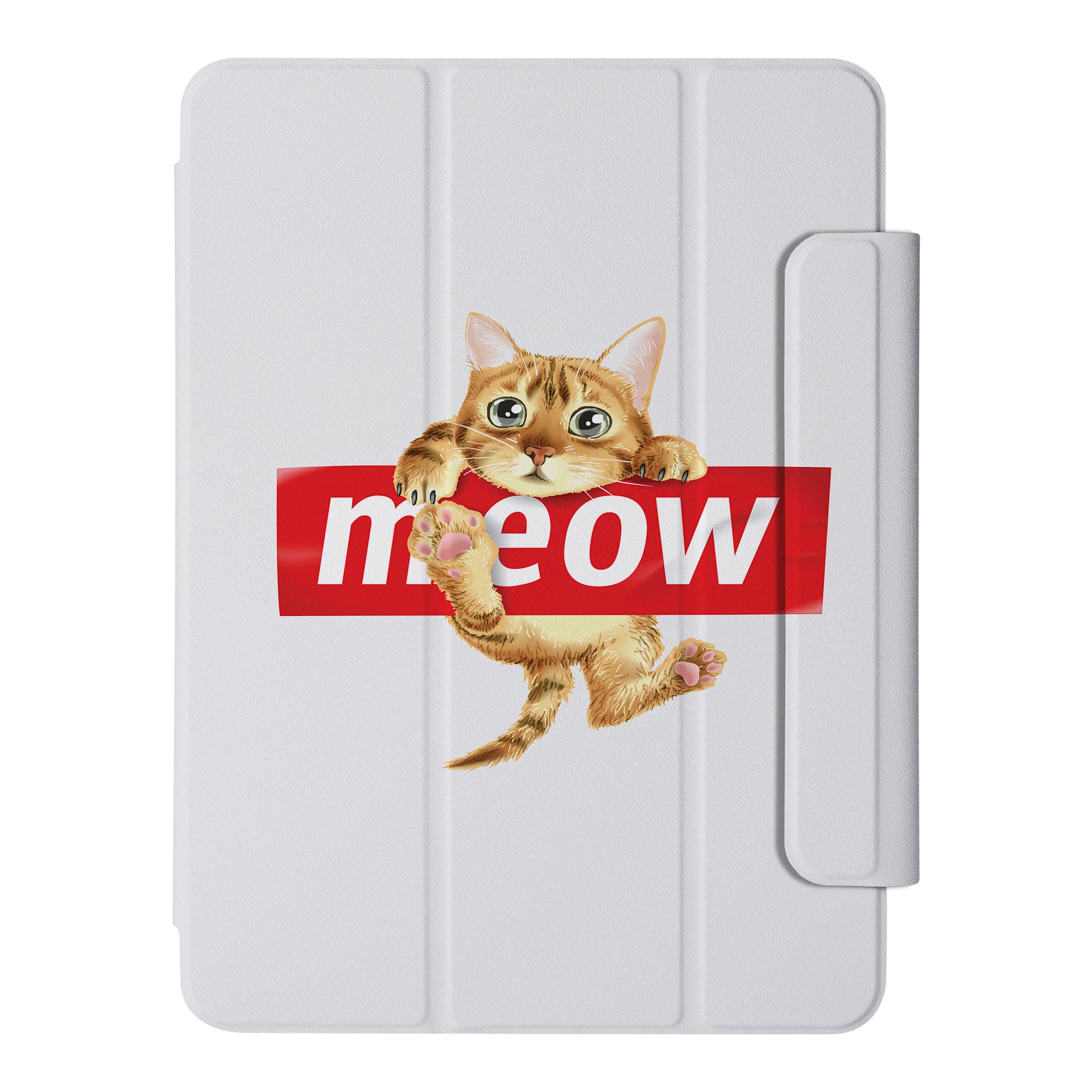 SlimFit Protective Case for iPad - Cute Cat Design | Durable Lightweight Cover for iPad Air/Pro | Perfect for Work, School & Travel